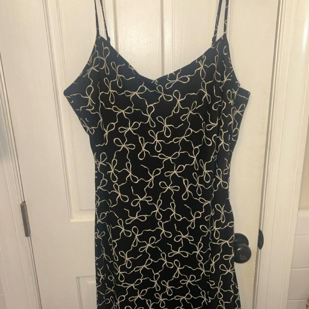 Abercrombie-fitch Women's Navy and Black Dress